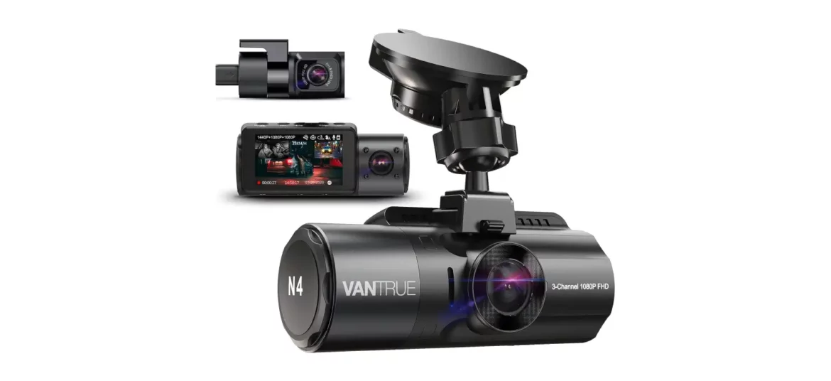Dash Cam 4K, Telecamera per auto, VANTRUE N4, Dash Cam con visione notturna, guida all’acquisto dash cam